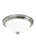 Geary One Light Ceiling Flush Mount - Chrome Ceiling Sea Gull Lighting 