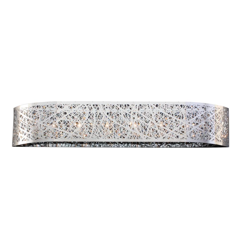 Nest Collection 32" Chrome Vanity Fixture Wall PLC Lighting 