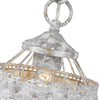 Ferris One Light Mini Pendant - Oyster Finish Ceiling Golden Lighting 