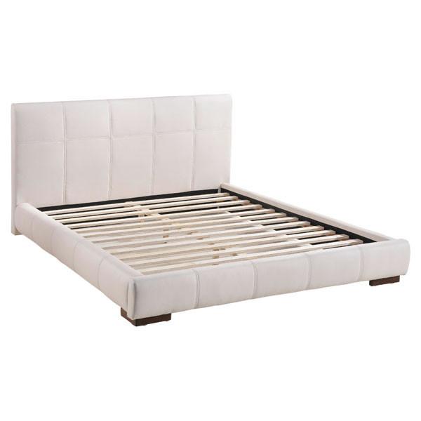 Amelie Bed King White Furniture Zuo 