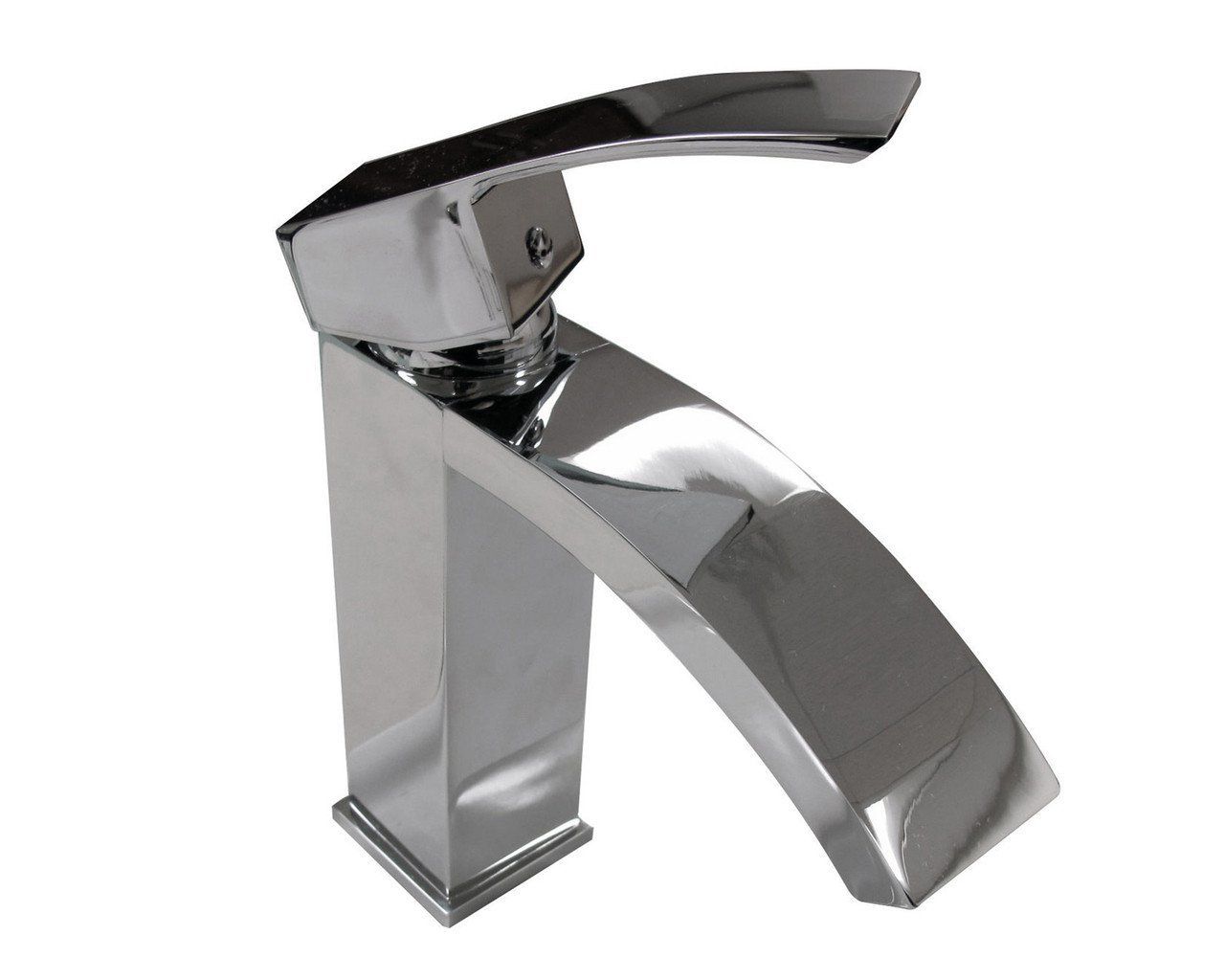 Tuglea 7" Single Handle Chrome Faucet Faucets MTD Vanities 