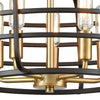 Capistrano 5 Pendant Oil Rubbed Bronze/Satin Brass Ceiling Elk Lighting 