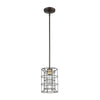 Dayton 1 Pendant Oil Rubbed Bronze/Satin Brass Ceiling Elk Lighting 