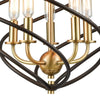 Iredell 5 Pendant Oil Rubbed Bronze/Satin Brass Ceiling Elk Lighting 