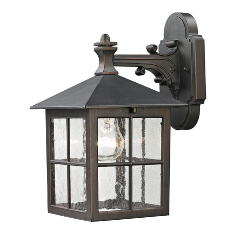 Shaker Heights 1-Light Coach Lantern in Hazelnut Bronze - Small Outdoor Lighting Thomas Lighting 