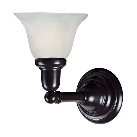 Oil Rubbed Bronze Traditional Wall Sconce Wall ELK Lighting 