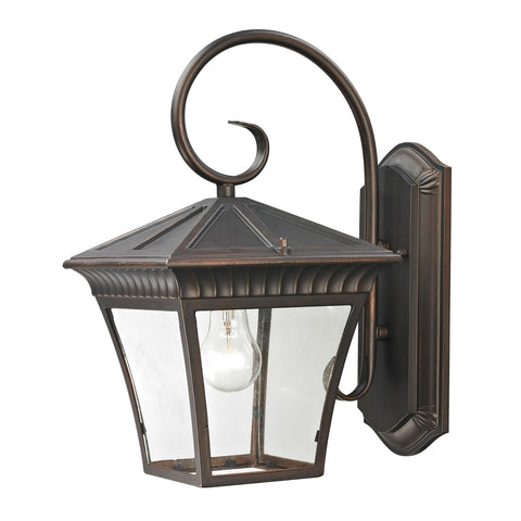 Ridgewood 1-Light Coach Lantern in Hazelnut Bronze - Medium Outdoor Lighting Thomas Lighting 