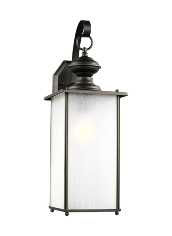 Jamestowne One Light Outdoor LED Wall Lantern - Bronze Outdoor Sea Gull Lighting 