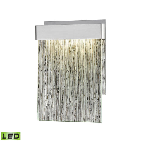 Meadowland 11"h LED Wall Sconce in Aluminum and Chrome Wall Elk Lighting Default Value 