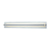 Kiara Light Bath Vanity Fixture Frosted and Polished Nickel/Satin Aluminum Wall Elk Lighting 