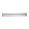 Kiara Light Bath Vanity Fixture Frosted and Polished Nickel/Satin Aluminum Wall Elk Lighting 