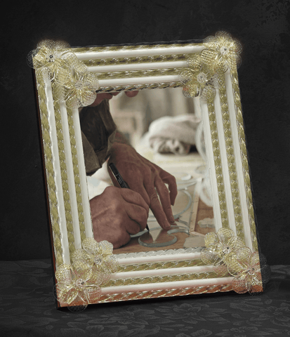 Arte di Murano Hand Blown Glass Table frame 23x28 CM Mirrors Arte di Murano 