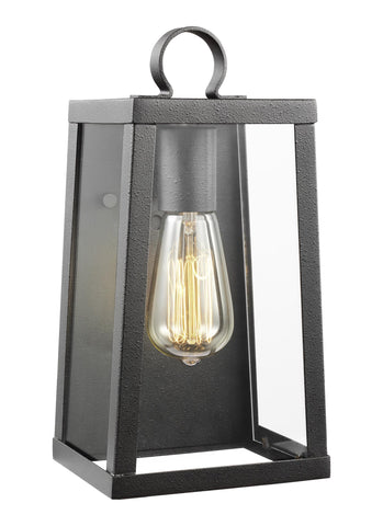 Marinus Small One Light Outdoor LED Wall Lantern - Blacksmith Outdoor Sea Gull Lighting 
