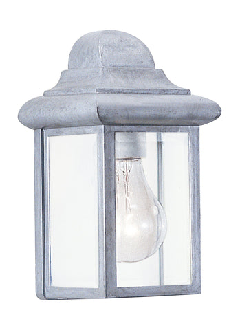 Mullberry Hill One Light Outdoor Wall Lantern - Pewter Outdoor Sea Gull Lighting 