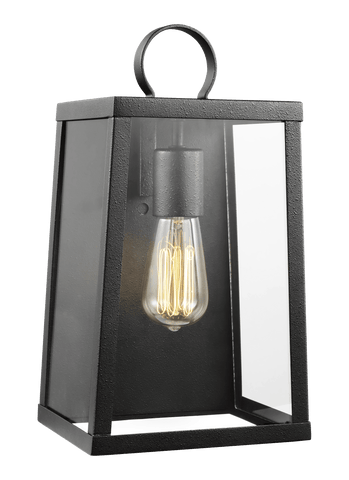 Marinus Medium One Light Outdoor Wall Lantern - Blacksmith Outdoor Sea Gull Lighting 