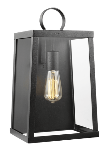 Marinus Large One Light Outdoor Wall Lantern - Blacksmith Outdoor Sea Gull Lighting 