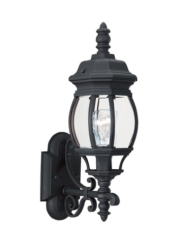 Wynfield One Light Outdoor Wall Lantern - Black