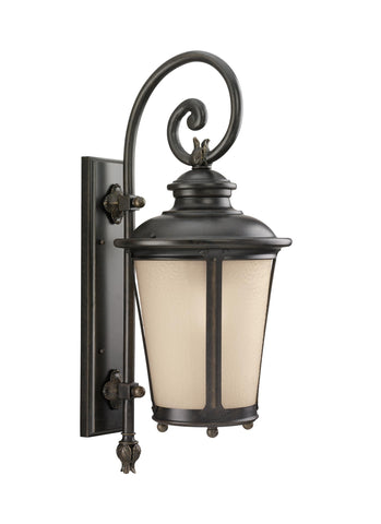 Cape May One Light Outdoor Wall Lantern - Burled Iron