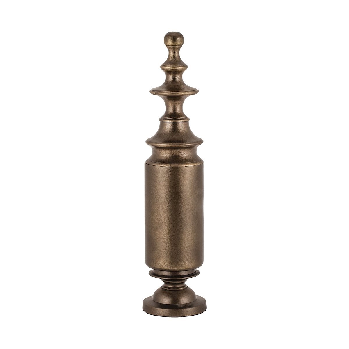 Short Footed Brass Finial ACCESSORIES Sterling 