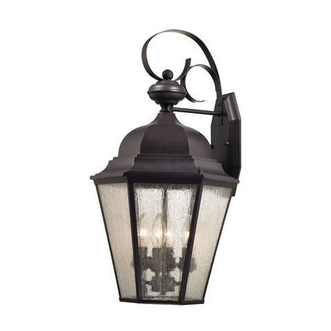 Cotswold 4-Light Outdoor Sconce in Oil Rubbed Bronze Outdoor Lighting Thomas Lighting 