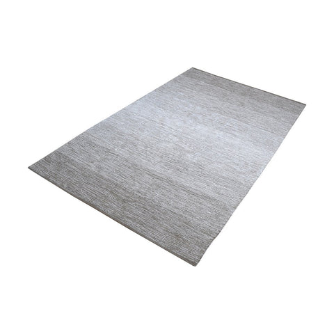 Delight Handmade Cotton Rug In Grey - 3 Size Options