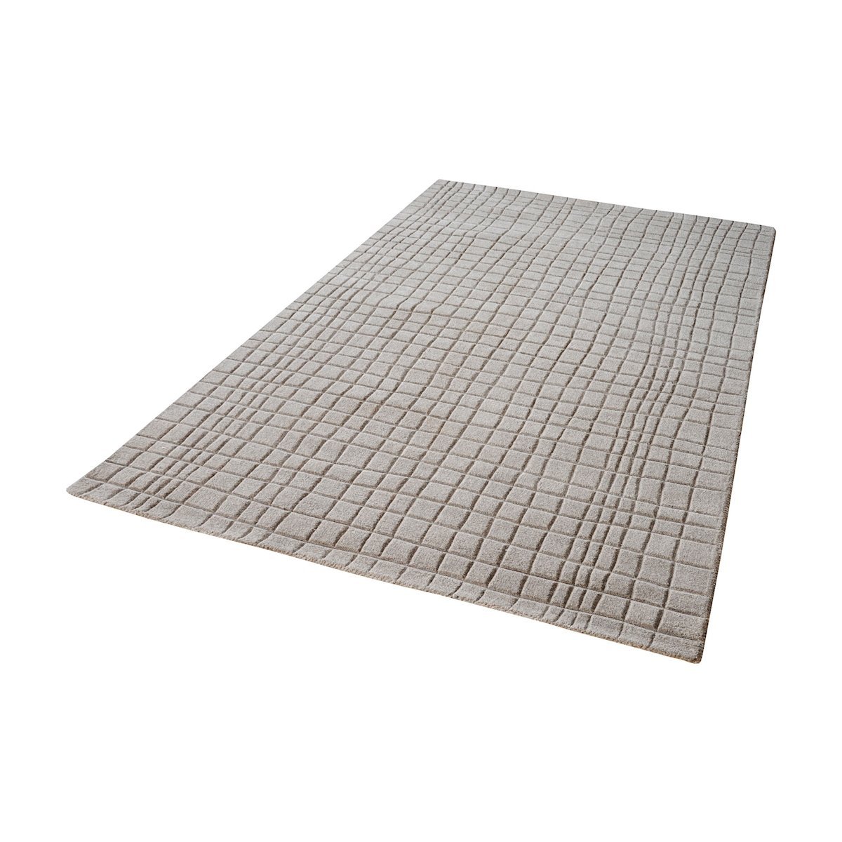Blockhill Handwoven Wool Rug In Chelsea Grey - 3 Size Options Rugs Dimond Home 3ft x 5ft 