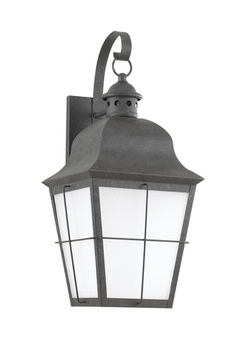 Chatham One Light Outdoor Wall Lantern - Oxidized Bronze Outdoor Sea Gull Lighting 