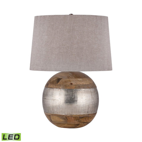 German Silver LED Table Lamp Lamps Dimond Lighting 