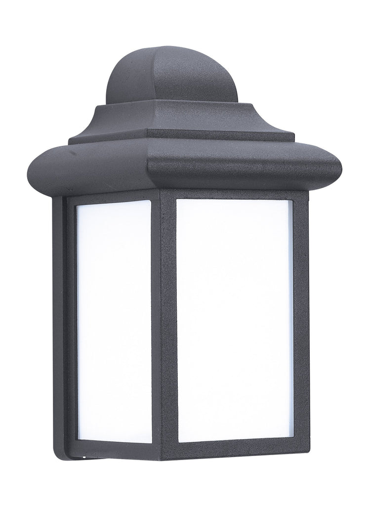 Mullberry Hill One Light Outdoor Wall Lantern - Black Outdoor Sea Gull Lighting 