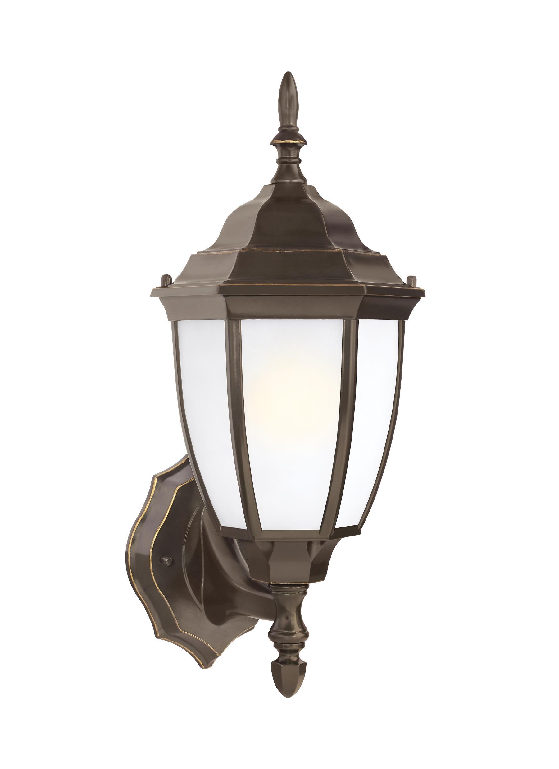 Bakersville One Light Outdoor Wall Lantern - Heirloom Bronze Outdoor Sea Gull Lighting 