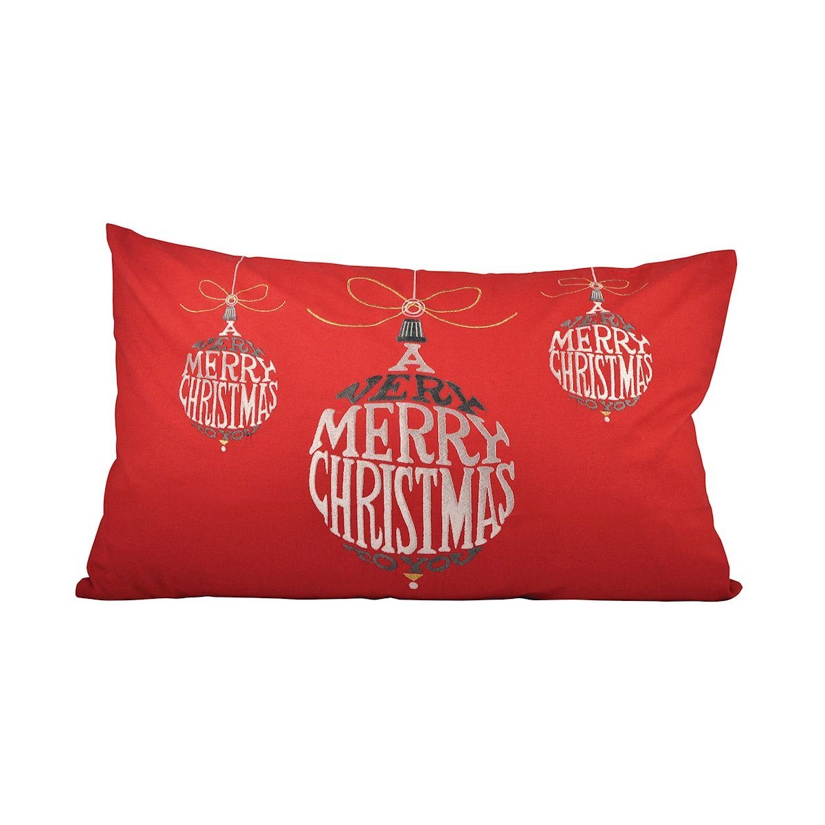 Very Merry Christmas 26x16 Lumbar Pillow Accessories Pomeroy 