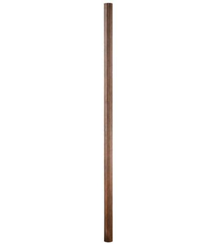 Outdoor 84"h Ribbed Post - Gilded Iron Outdoor Kalco 
