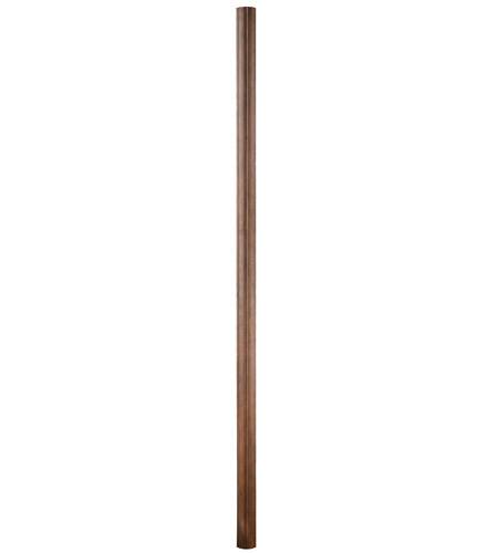 Outdoor 84"h Ribbed Post - Old Rust Outdoor Kalco 