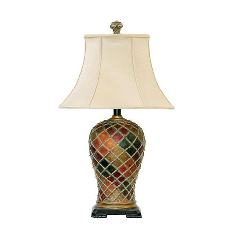 Joseph 1 Light Table Lamp in Bellevue Finish Lamps Dimond Lighting 