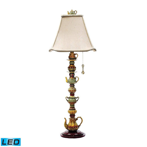 Tea Service LED Candlestick Lamp in Burwell Finish Lamps Dimond Lighting 