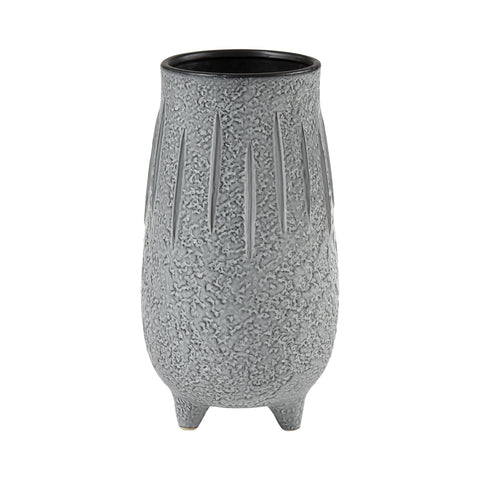 Sprout Vase in Grey and Dark Bronze Decor Accessories ELK Home 