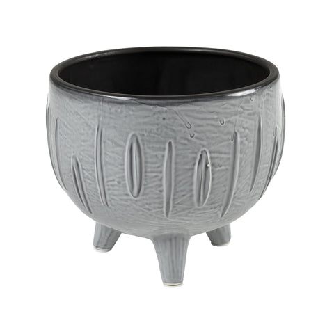 Sprout Bowl in Grey and Dark Bronze Decor Accessories ELK Home 