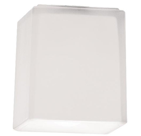 Hermes Square Glass - Opal Shade Ceiling Access Lighting 
