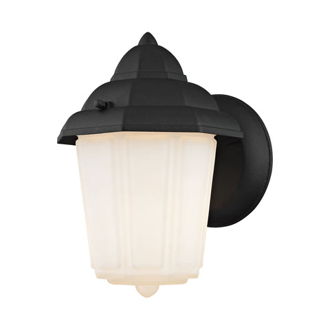 Cotswold 1-Light Outdoor Sconce in Matte Black Outdoor Lighting Thomas Lighting 