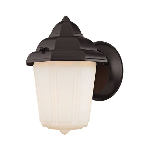 Cotswold 1-Light Outdoor Sconce in Oil Rubbed Bronze Outdoor Lighting Thomas Lighting 