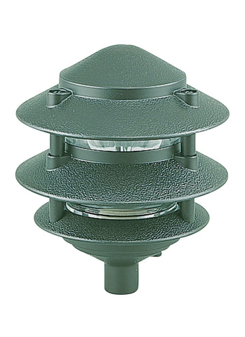 One Light Outdoor Path - Emerald Green Outdoor Sea Gull Lighting 