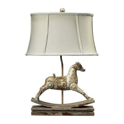 Carnavale Rocking Horse Table Lamp in Clancey Court Finish Lamps Dimond Lighting 