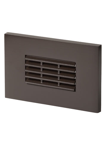 Louver LED Step Light-171 - Painted Bronze Outdoor Sea Gull Lighting 