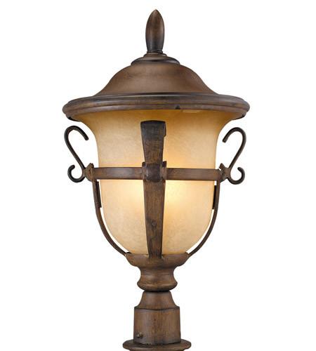 Tudor Outdoor 4 Light Large Pier/Post Mount Outdoor Kalco 