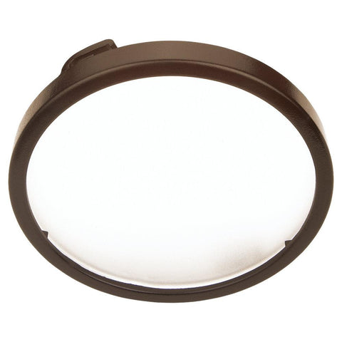 Xenon Disk Light Diffuser Trim - Painted Bronze Under Cabinet Lighting Sea Gull Lighting 