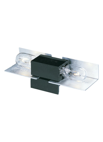 Lx Wedge Base Lampholder-12 - Black Under Cabinet Lighting Sea Gull Lighting 