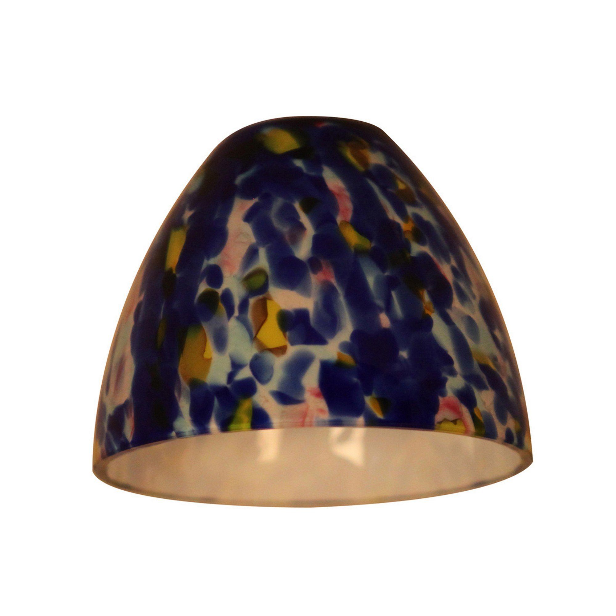 Fire (l) Glass Shade - Blue (BLU) Ceiling Access Lighting 