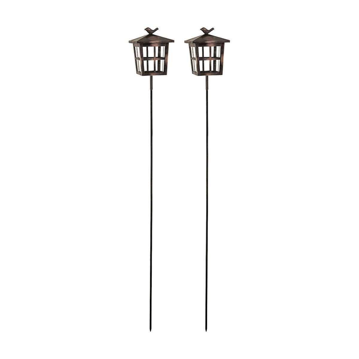 Woodlands Set of 2 Garden Stakes Accessories Pomeroy 