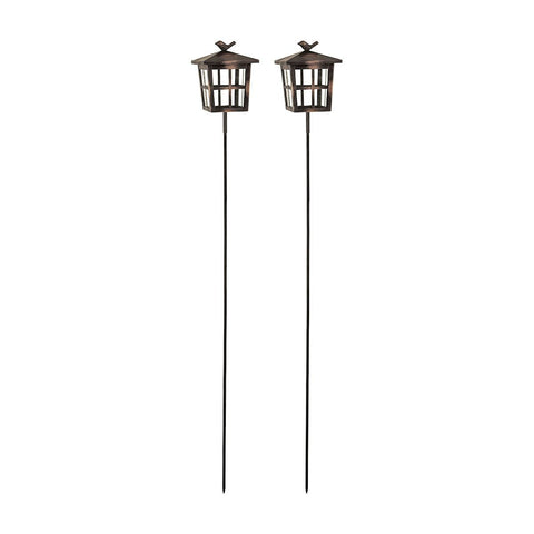 Woodlands Set of 2 Garden Stakes Accessories Pomeroy 