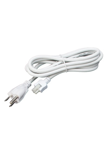 72 Inch Power Cord - White Under Cabinet Lighting Sea Gull Lighting 